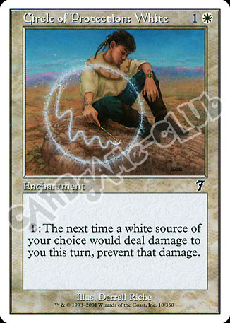 010 / 350 Circle of Protection: White comune (EN) -NEAR MINT-