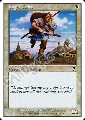 014 / 350 Eager Cadet comune (EN) -NEAR MINT-