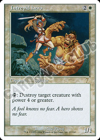 022 / 350 Intrepid Hero rara (EN) -NEAR MINT-