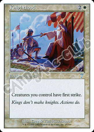 025 / 350 Knighthood non comune (EN) -NEAR MINT-