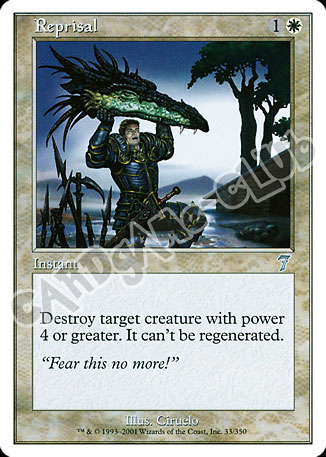 033 / 350 Reprisal non comune (EN) -NEAR MINT-