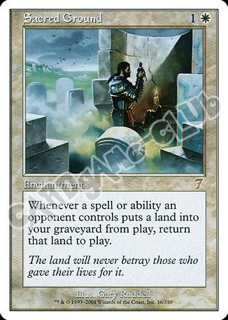 036 / 350 Sacred Ground rara (EN) -NEAR MINT-
