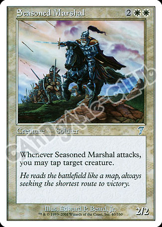 040 / 350 Seasoned Marshal non comune (EN) -NEAR MINT-