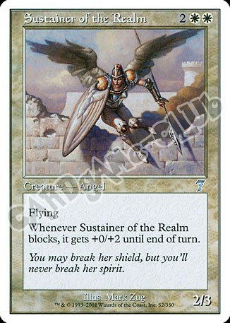 052 / 350 Sustainer of the Realm non comune (EN) -NEAR MINT-