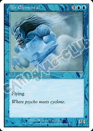 058 / 350 Air Elemental non comune (EN) -NEAR MINT-