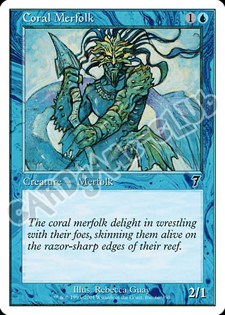 066 / 350 Coral Merfolk comune (EN) -NEAR MINT-