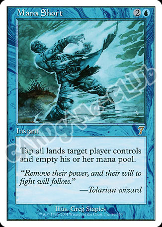 086 / 350 Mana Short rara (EN) -NEAR MINT-