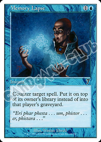 088 / 350 Memory Lapse comune (EN) -NEAR MINT-