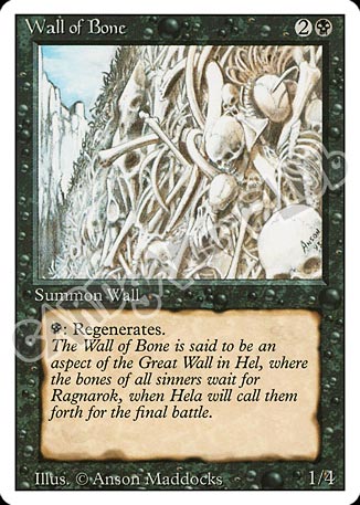 Wall of Bone non comune (EN) -NEAR MINT-