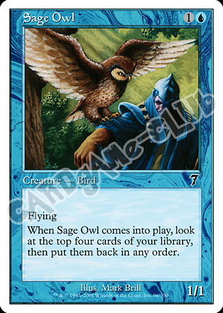 096 / 350 Sage Owl comune (EN) -NEAR MINT-