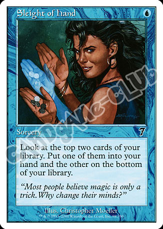 098 / 350 Sleight of Hand comune (EN) -NEAR MINT-