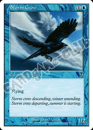 100 / 350 Storm Crow comune (EN) -NEAR MINT-