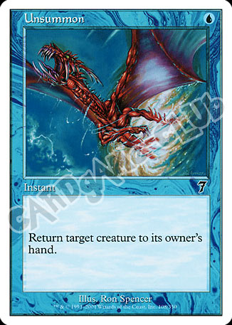 108 / 350 Unsummon comune (EN) -NEAR MINT-