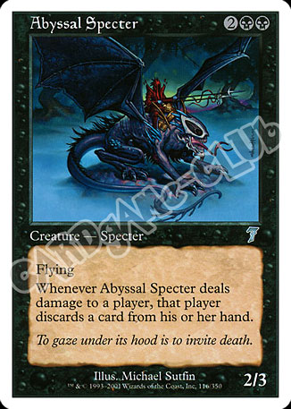 116 / 350 Abyssal Specter non comune (EN) -NEAR MINT-