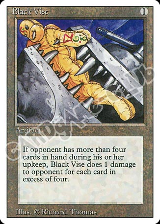 Black Vise non comune (EN) -NEAR MINT-