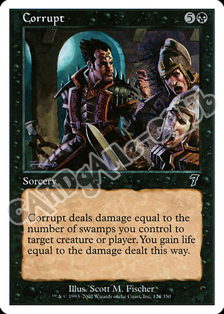 124 / 350 Corrupt comune (EN) -NEAR MINT-