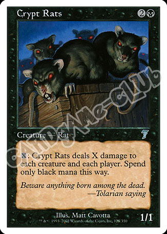 125 / 350 Crypt Rats non comune (EN) -NEAR MINT-