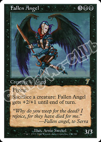 134 / 350 Fallen Angel rara (EN) -NEAR MINT-