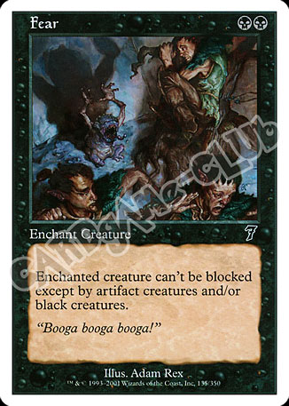 135 / 350 Fear comune (EN) -NEAR MINT-