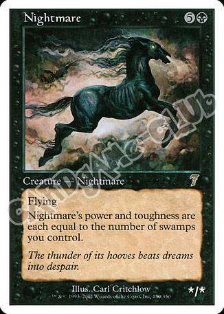 150 / 350 Nightmare rara (EN) -NEAR MINT-