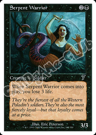 162 / 350 Serpent Warrior comune (EN) -NEAR MINT-