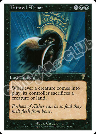 167 / 350 Tainted Aether rara (EN) -NEAR MINT-
