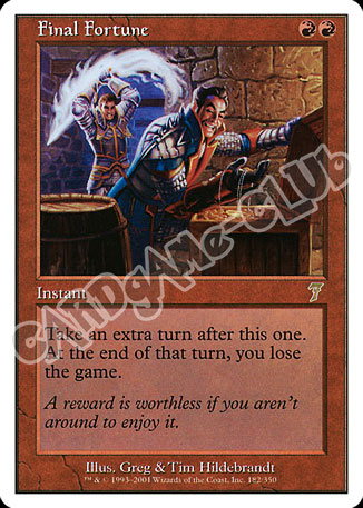 182 / 350 Final Fortune rara (EN) -NEAR MINT-