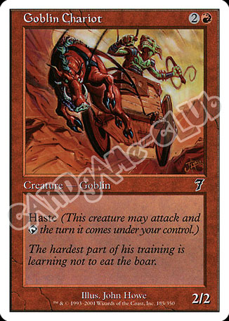 185 / 350 Goblin Chariot comune (EN) -NEAR MINT-