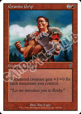 195 / 350 Granite Grip comune (EN) -NEAR MINT-
