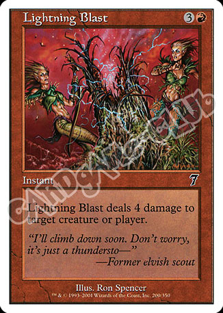 200 / 350 Lightning Blast comune (EN) -NEAR MINT-