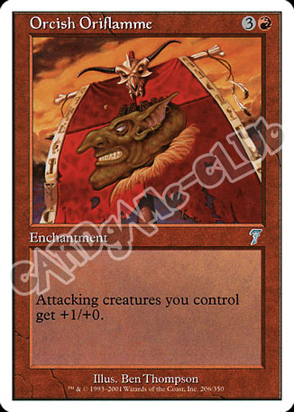 206 / 350 Orcish Oriflamme non comune (EN) -NEAR MINT-