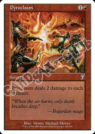 209 / 350 Pyroclasm non comune (EN) -NEAR MINT-