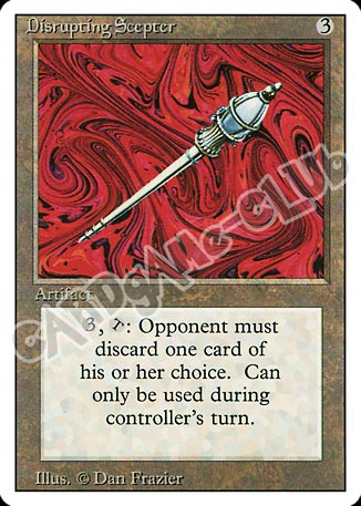 Disrupting Scepter rara (EN) -NEAR MINT-