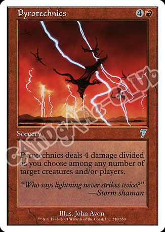 210 / 350 Pyrotechnics non comune (EN) -NEAR MINT-