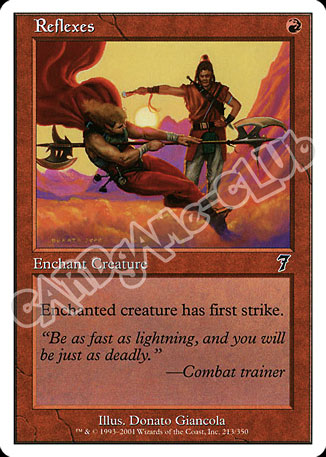 213 / 350 Reflexes comune (EN) -NEAR MINT-