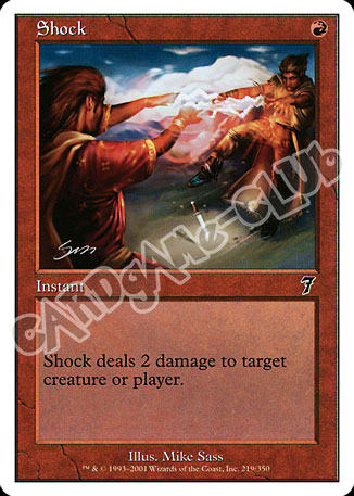 219 / 350 Shock comune (EN) -NEAR MINT-