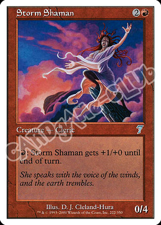 222 / 350 Storm Shaman non comune (EN) -NEAR MINT-