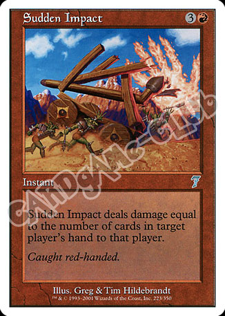 223 / 350 Sudden Impact non comune (EN) -NEAR MINT-