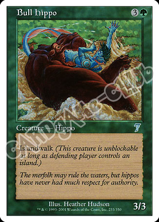 233 / 350 Bull Hippo non comune (EN) -NEAR MINT-