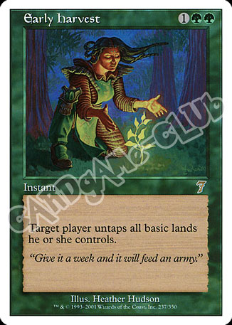 237 / 350 Early Harvest rara (EN) -NEAR MINT-