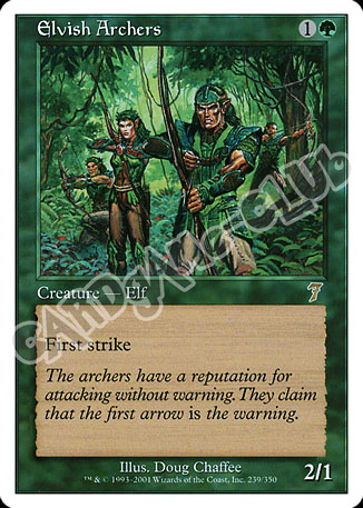 239 / 350 Elvish Archers rara (EN) -NEAR MINT-