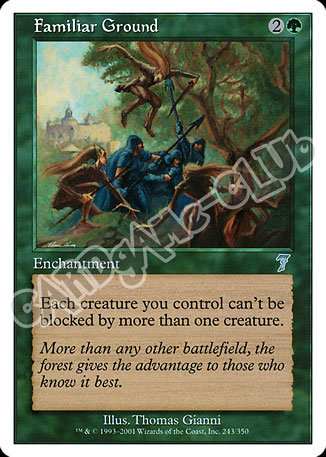 243 / 350 Familiar Ground non comune (EN) -NEAR MINT-