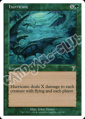 252 / 350 Hurricane rara (EN) -NEAR MINT-