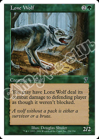 254 / 350 Lone Wolf comune (EN) -NEAR MINT-