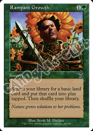 262 / 350 Rampant Growth comune (EN) -NEAR MINT-