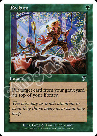 263 / 350 Reclaim comune (EN) -NEAR MINT-