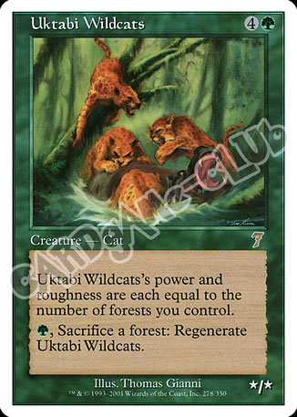 278 / 350 Uktabi Wildcats rara (EN) -NEAR MINT-
