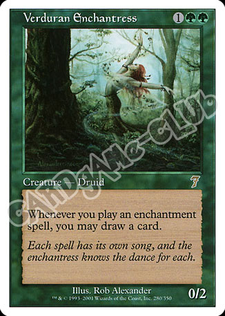 280 / 350 Verduran Enchantress rara (EN) -NEAR MINT-