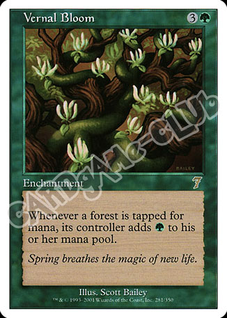 281 / 350 Vernal Bloom rara (EN) -NEAR MINT-