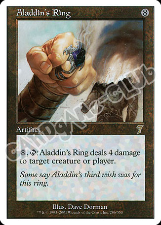 286 / 350 Aladdin's Ring rara (EN) -NEAR MINT-